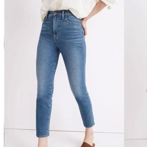 NWT Madewell The Perfect Vintage Crop Jean Size 25